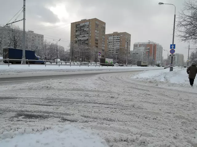 Гольяново. Снегопад - 2018.