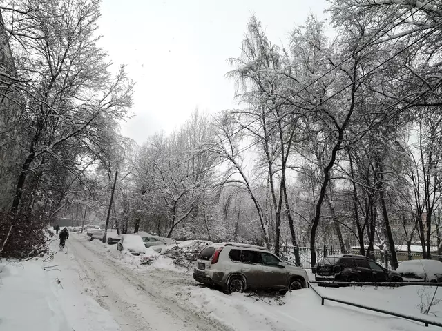 Гольяново. Снегопад - 2018.