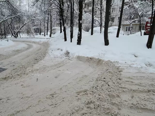 Гольяново. Снегопад - 2018.