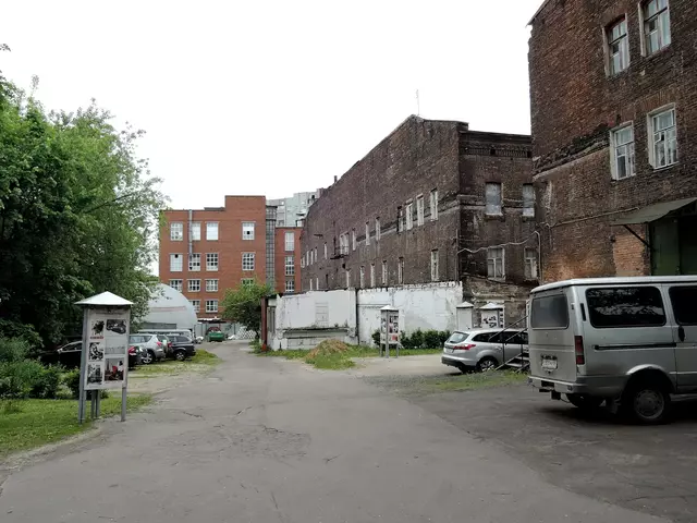 Бывшая промзона. Городской работный дом.