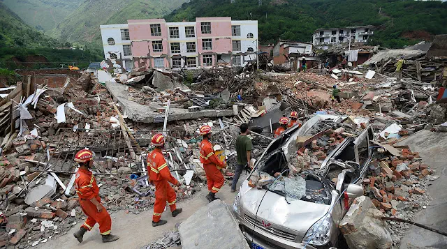 землетрясение в китае 2008