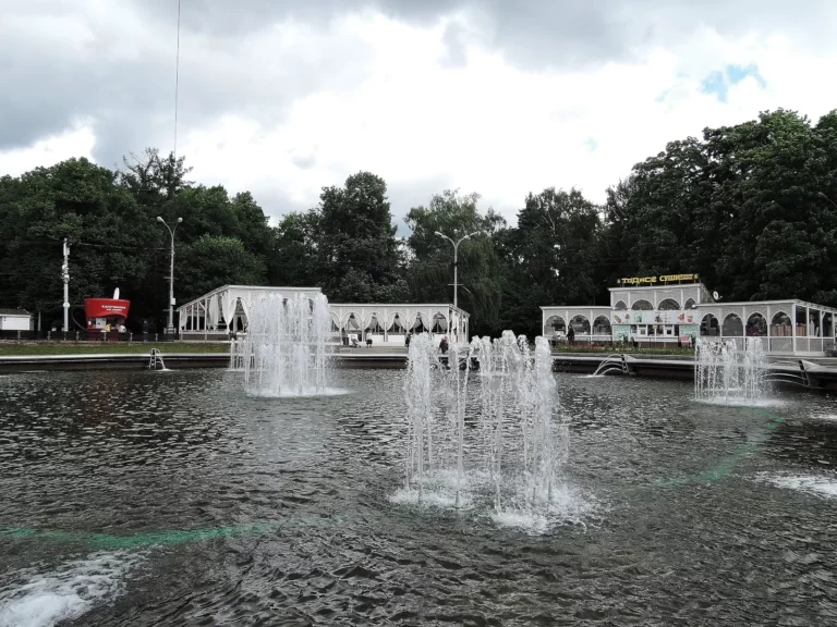парк сокольники фонтан