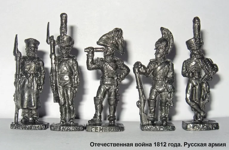 солдатики на все времена отечественная война 1812 года русские